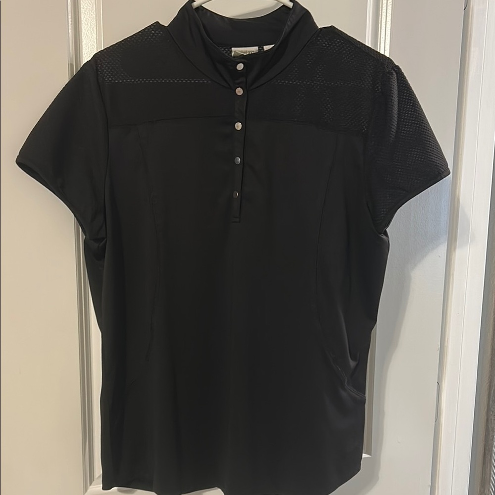 Elegant Black Button Down Shirt for Women